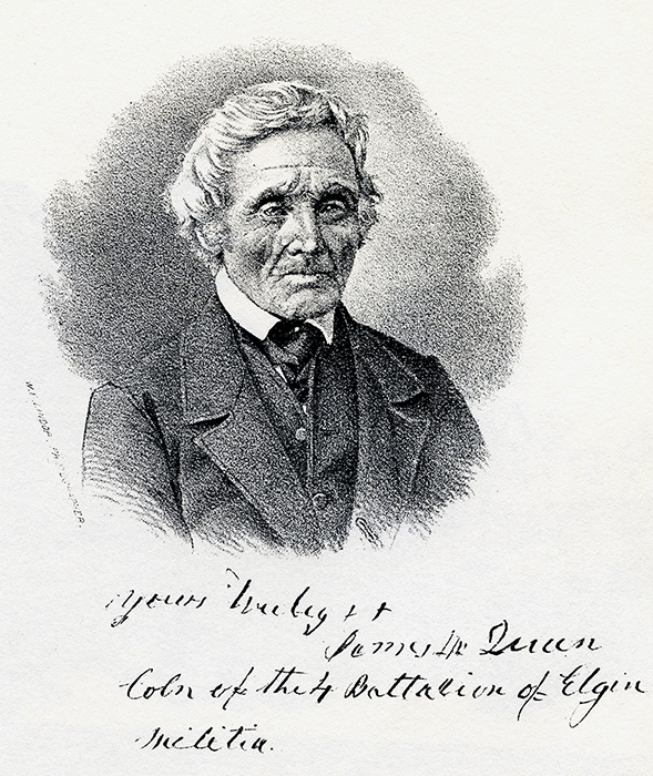 Colonel James McQueen (1794-1877)